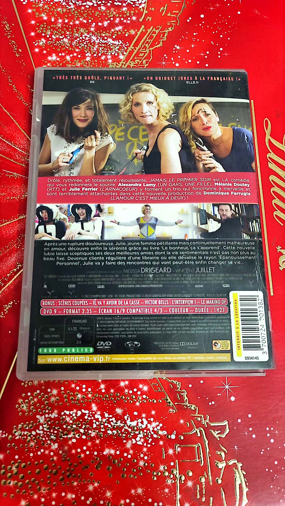 DVD jamais le premier soir