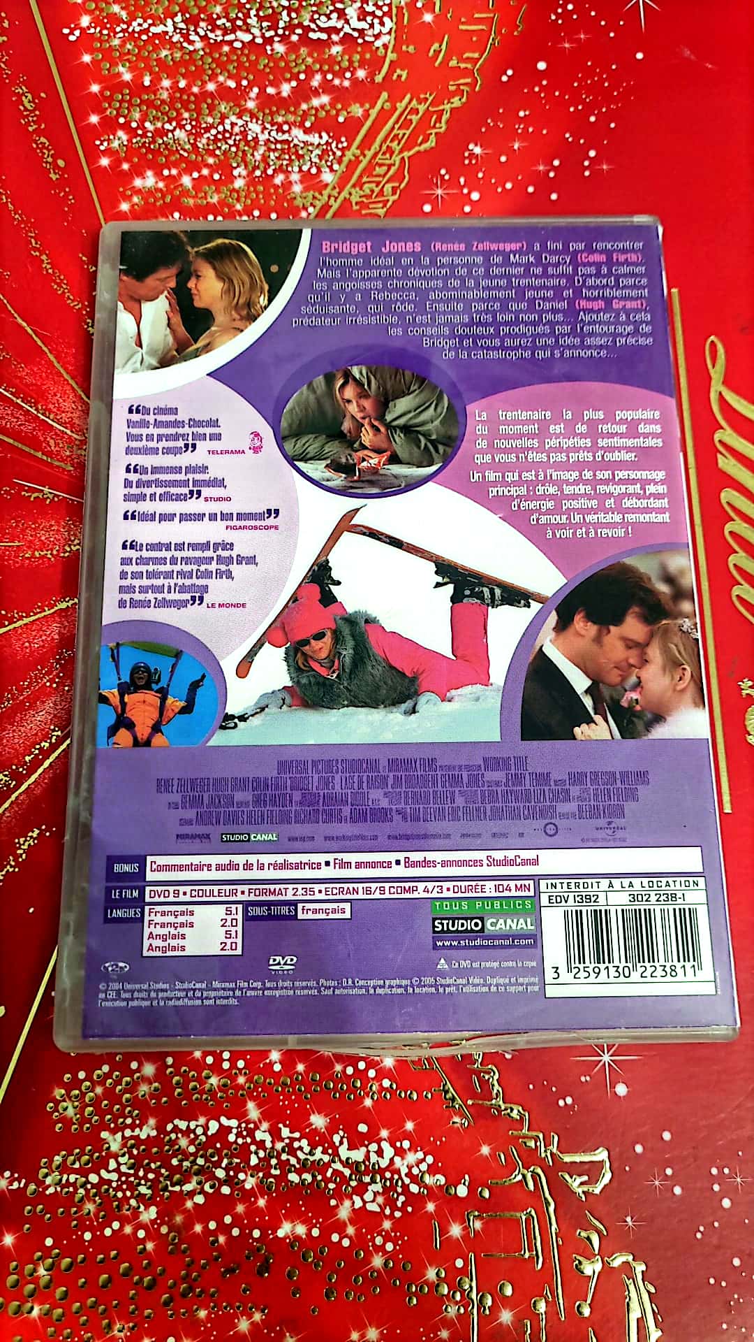 DVD Bridget Jones l'âge 2 raison