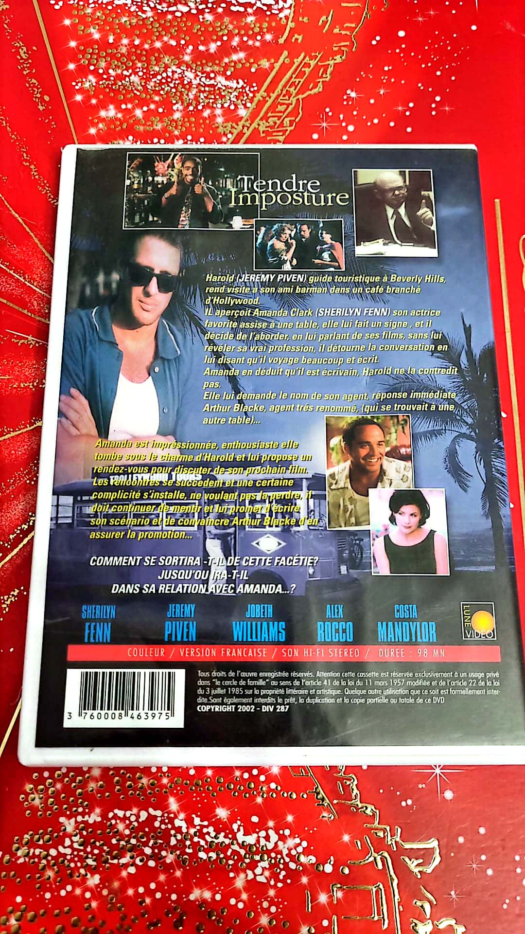 DVD Sherilyn Fenn Jeremy Piven tendre Imposture