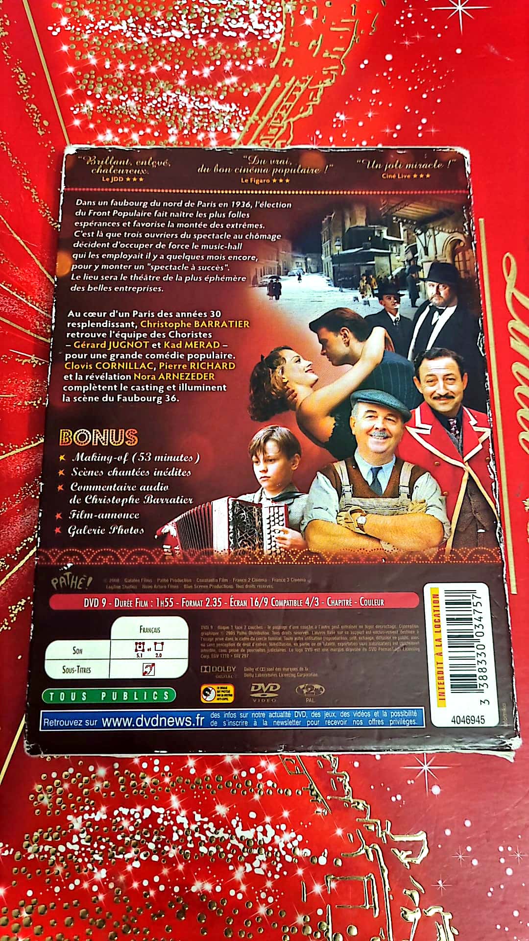 DVD faubourg 36