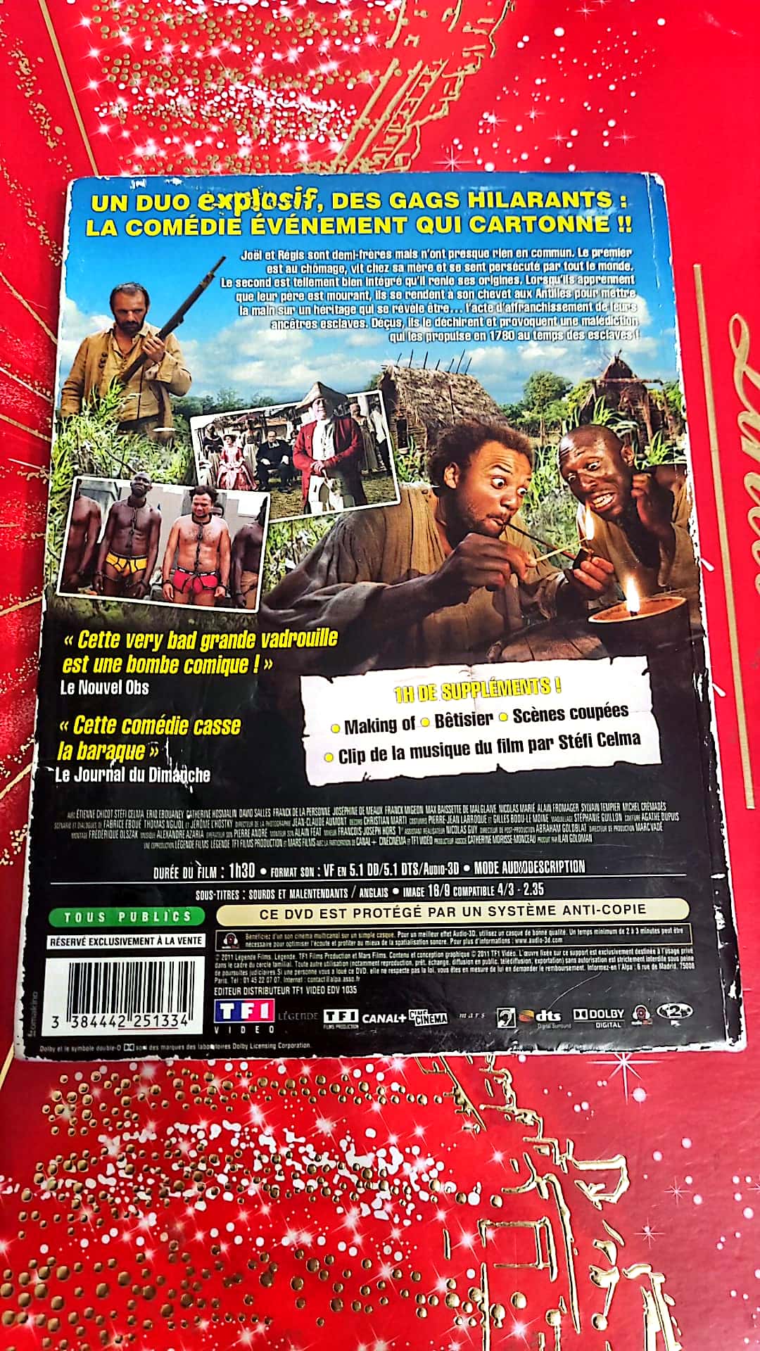 DVD Fabrice Éboué case départ