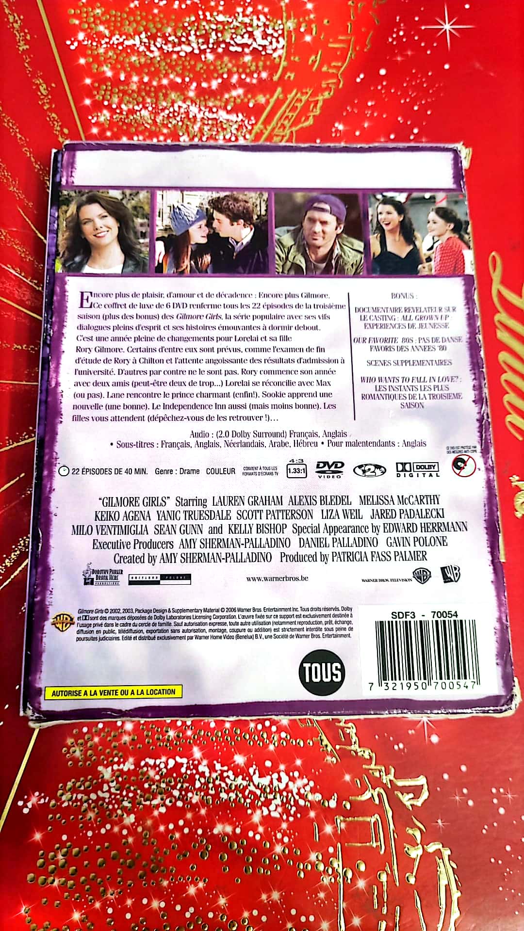 DVD la troisième saison complète Gilmore girls