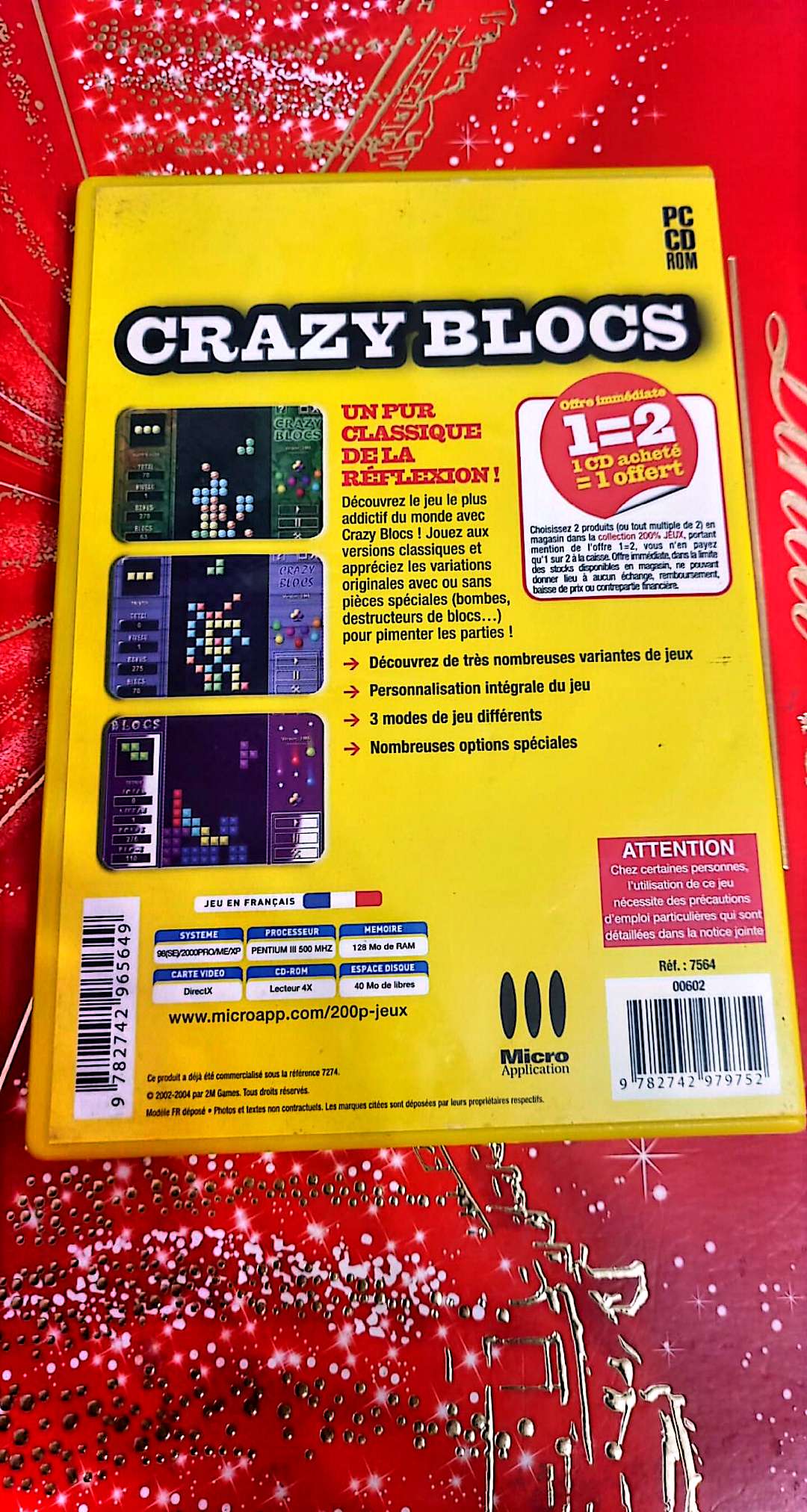 Jeu vidéo PC : Crazy Bloks jeu PC