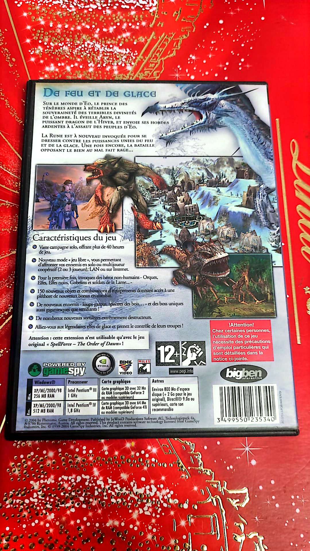 Jeu vidéo PC : spellforce the breath of winter jeu PC