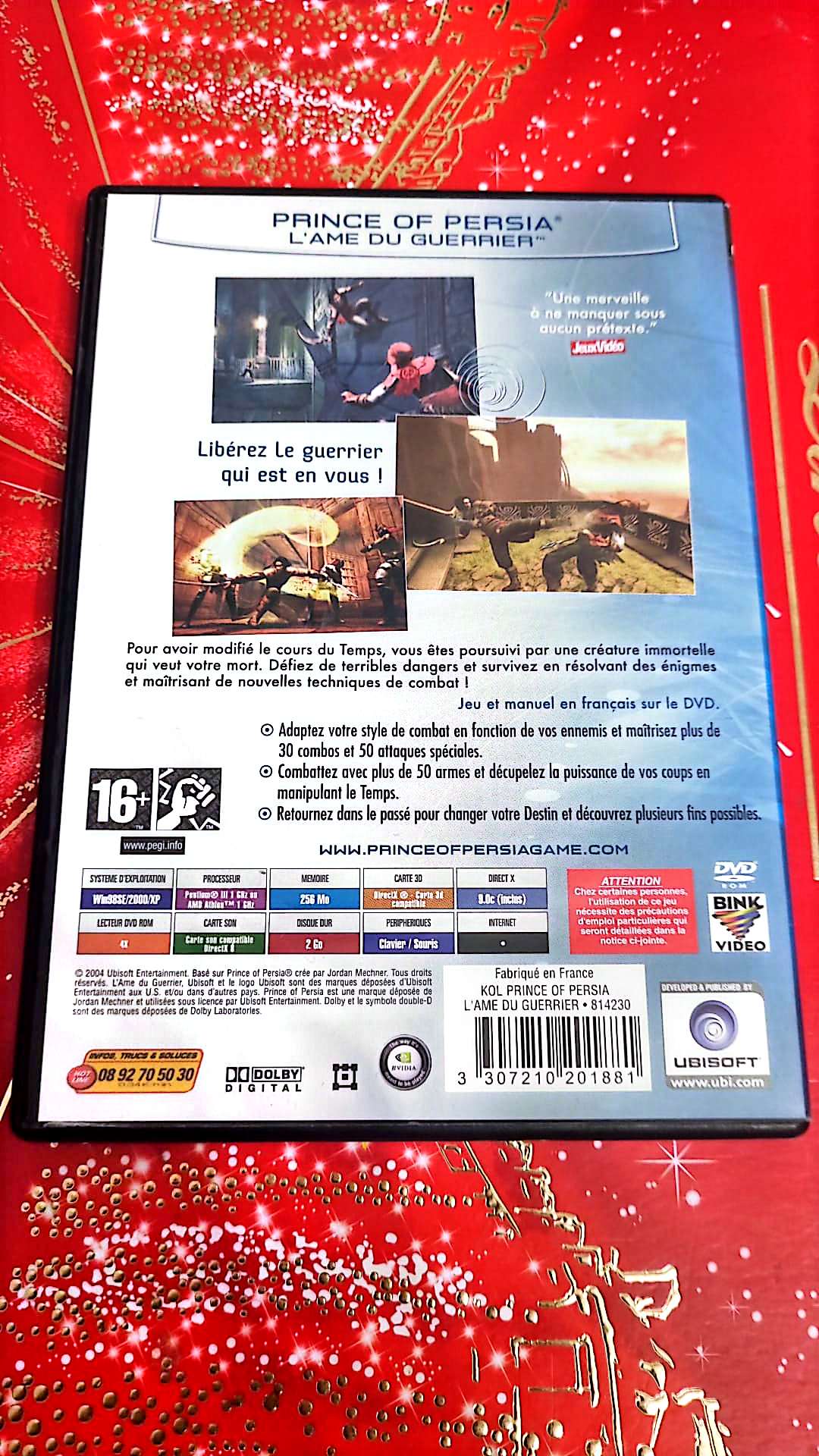 Jeu vidéo PC : prince of persia l'ame du guerrier jeu PC