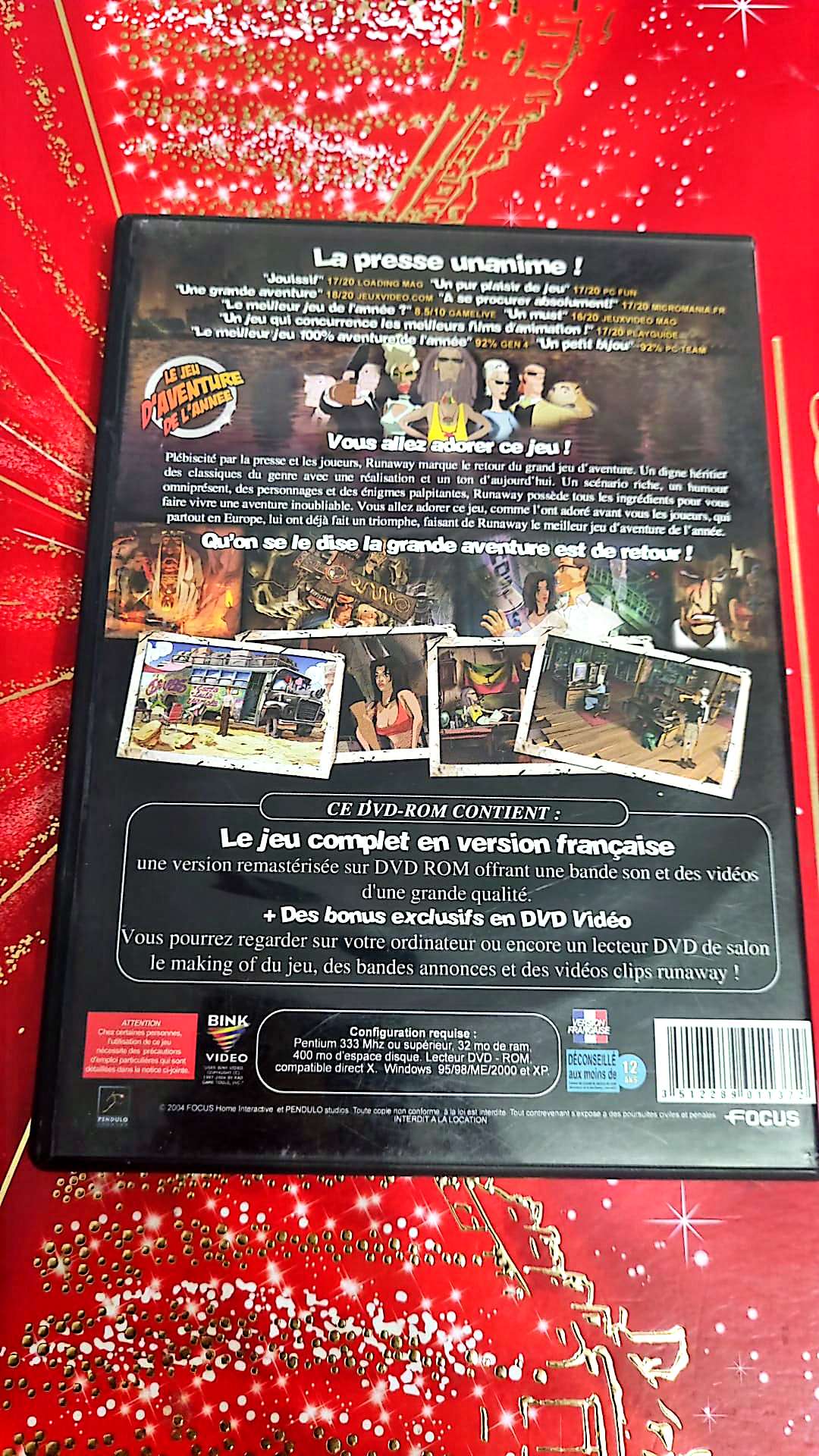 Jeu vidéo PC : Runaway A road adventure jeu PC