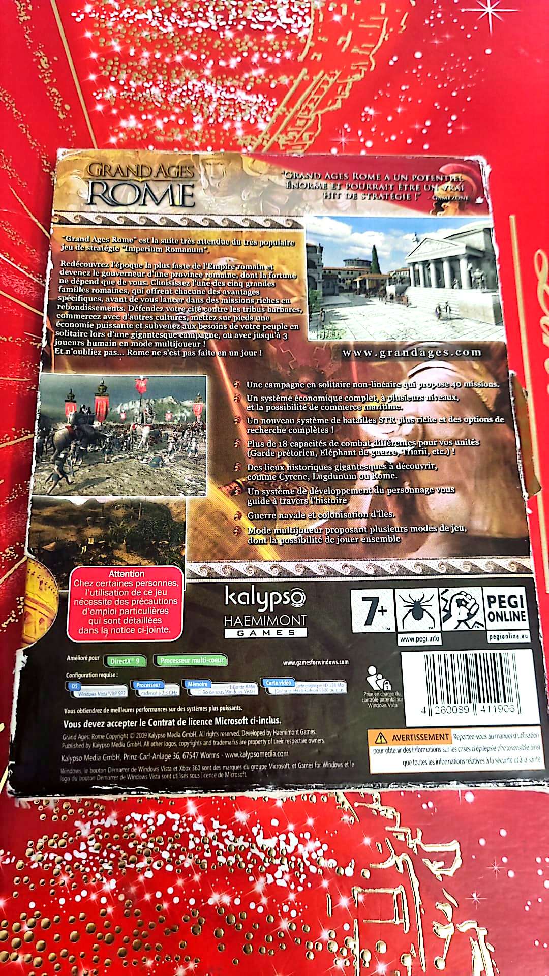 Jeu vidéo PC : Grand Age Rome jeu PC