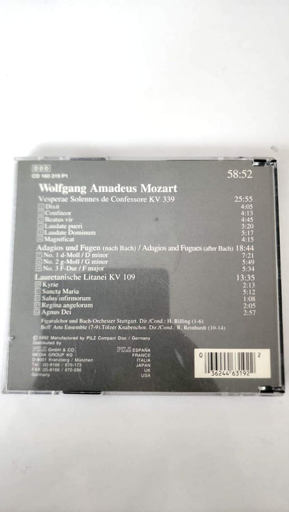 Mozart – Vesperae Solennes & Litanies – Vienna Master Series – CD