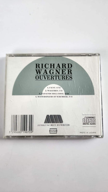 Richard Wagner – Oberturas – Fausto, Valquirias, El holandés errante – CD de música clásica