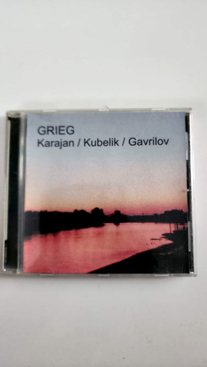 Grieg – Karajan / Kubelik / Gavrilov – CD audio – Bon état