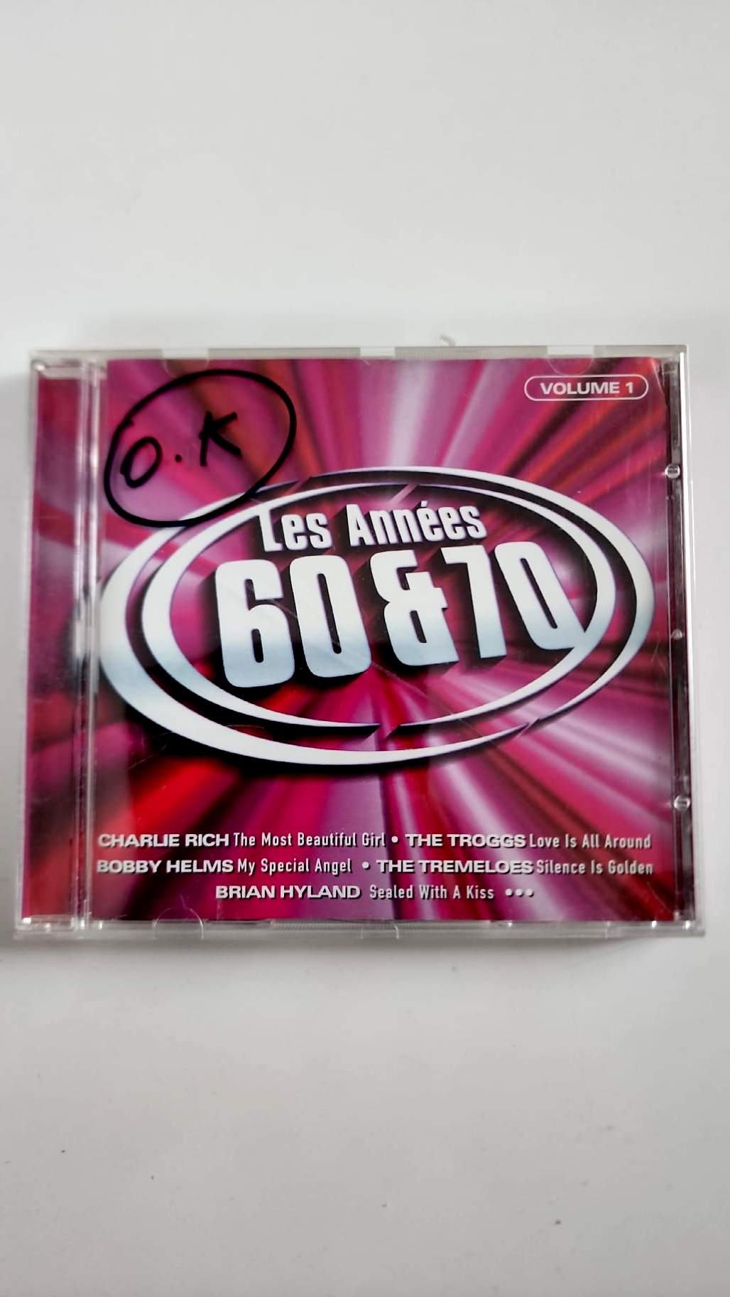 Les Années 60 & 70 – Volume 1 – CD audio – Edenways Records – Bon état