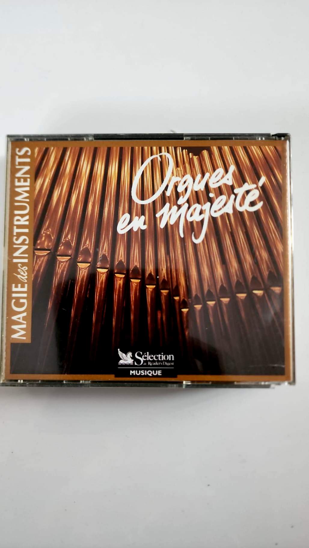 Orgues en majesté – Sélection du Reader’s Digest – Coffret incomplet, 2 CD – Bon état