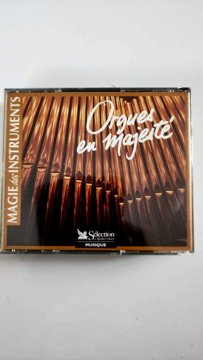 Orgues en majesté – Sélection du Reader’s Digest – Coffret incomplet, 2 CD – Bon état
