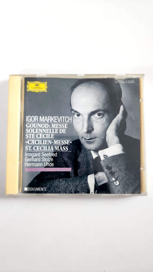 Gounod – Messe solennelle de Sainte Cécile – Igor Markevitch – CD audio – Bon état