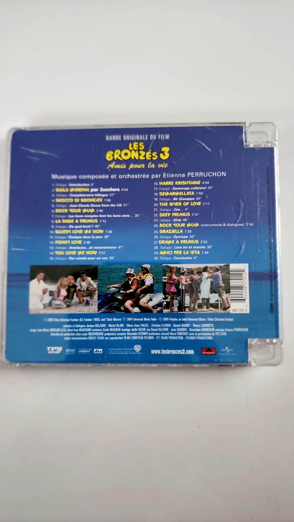 Les Bronzés 3 – Amis pour la vie – Bande originale du film – CD occasion