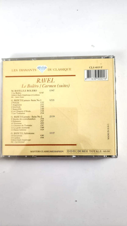 Ravel – Le Boléro / Bizet – Carmen et L’Arlésienne – CD CLS 4019 F