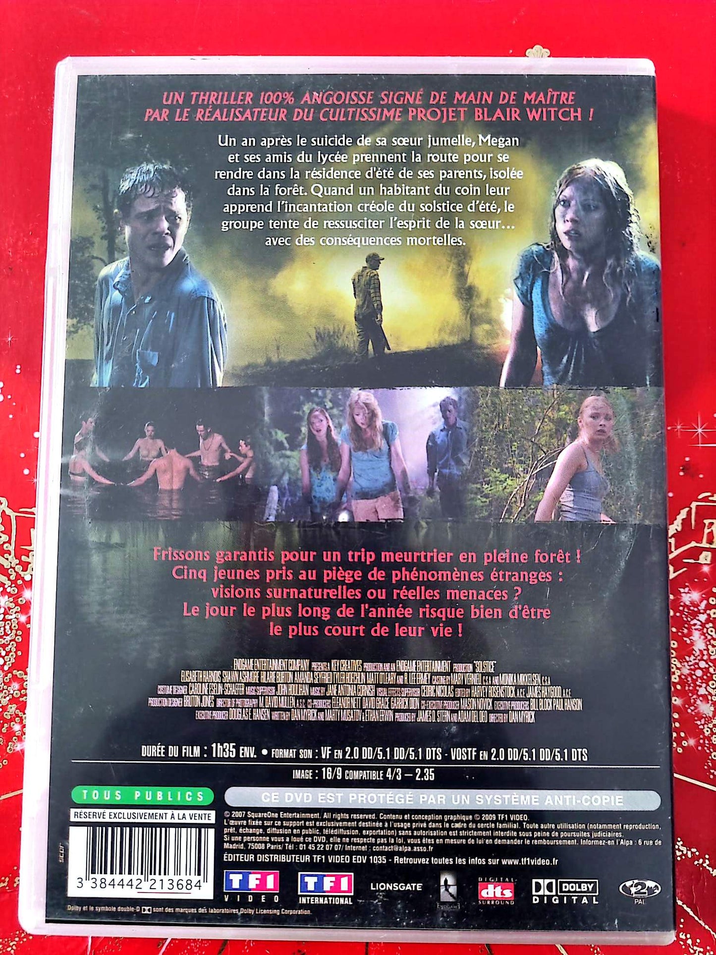 Solstice DVD Film Horreur Thriller – Lionsgate TF1 Vidéo – Version Française + VOST – PAL