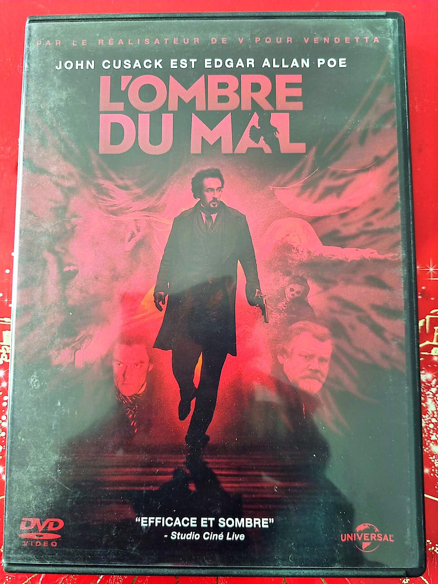 L’Ombre du Mal DVD Thriller Policier – John Cusack Edgar Allan Poe – Version Française PAL – Universal