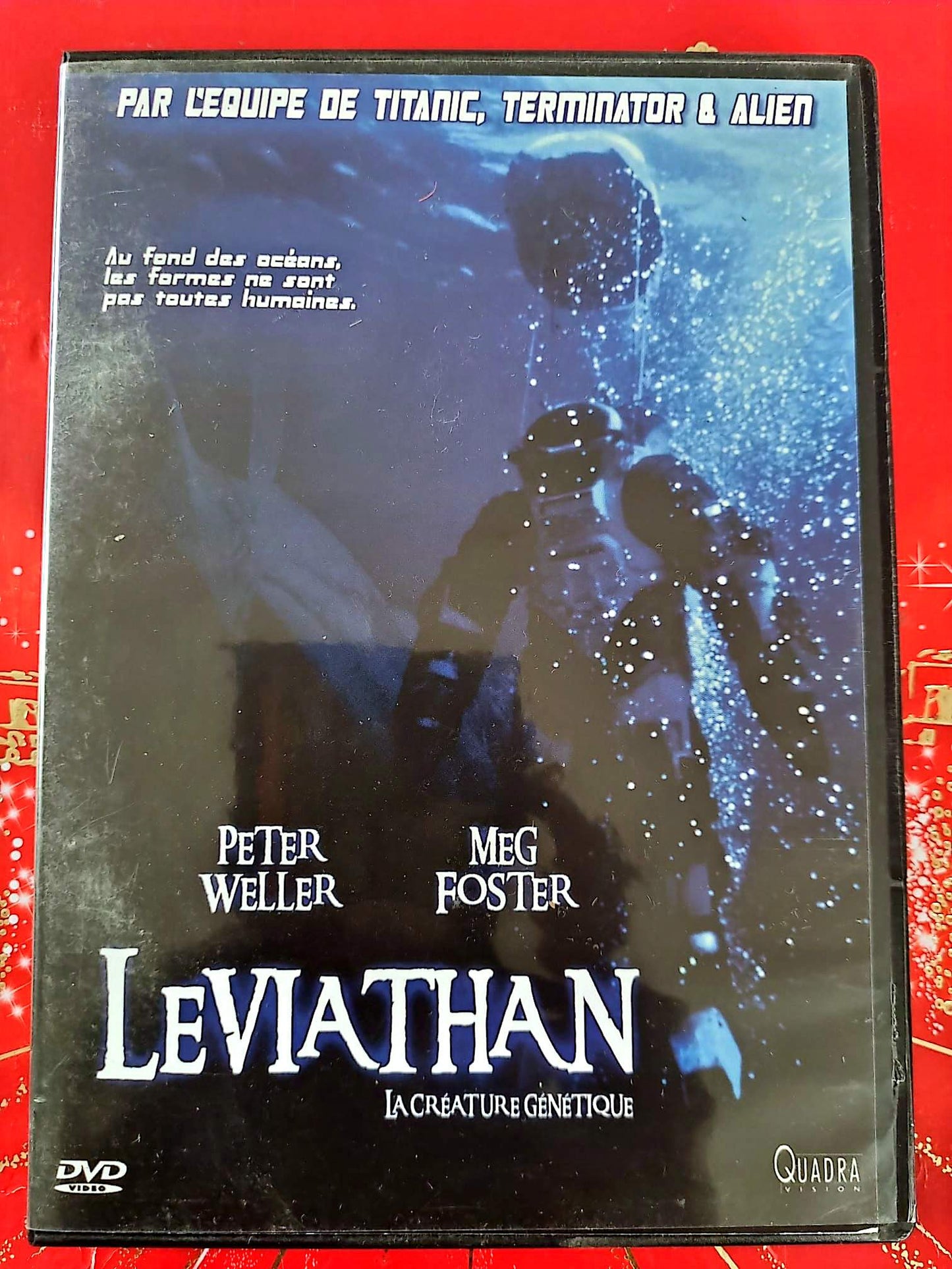 Leviathan DVD Film Science-Fiction Horreur – Peter Weller Meg Foster – Version Française PAL – Quadra Vision