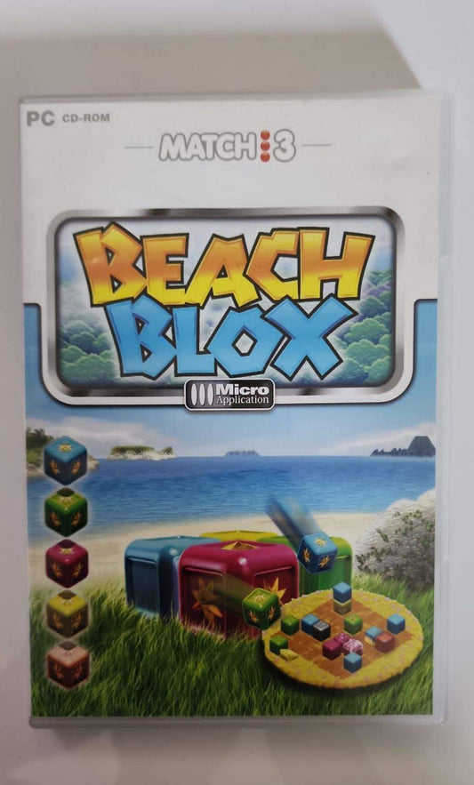 Beach Blox – Jeu PC CD-ROM Occasion – Puzzle Match 3 Tropical – Windows XP / Vista / 7