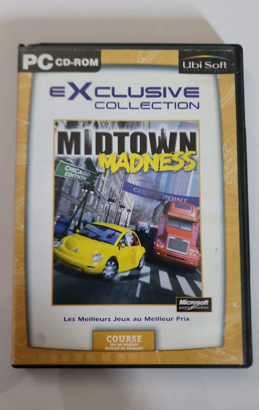 Midtown Madness : Chicago Edition – Jeu PC CD-ROM Occasion – Course Open World – Microsoft Windows