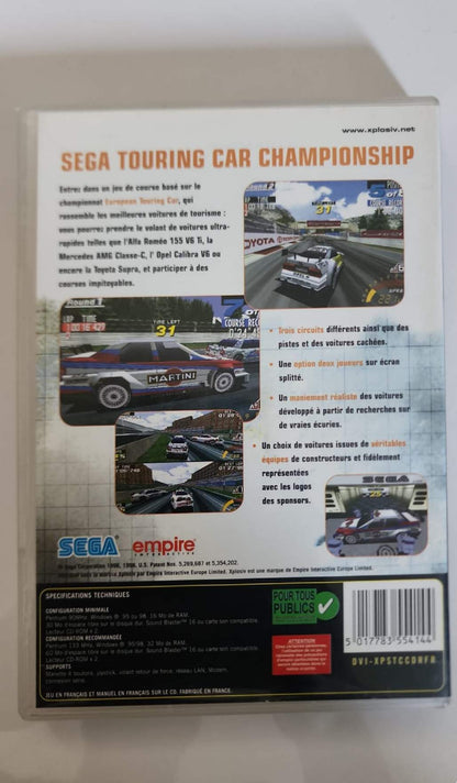 SEGA Touring Car Championship – Jeu PC CD-ROM Occasion – Course Automobile Arcade – Windows