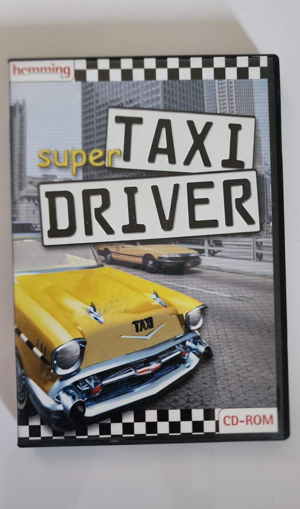Super Taxi Driver – Jeu PC CD-ROM – Simulation Taxi en Ville – Hemming – Windows