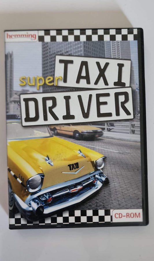 Super Taxi Driver – Jeu PC CD-ROM Occasion – Simulation Taxi en Ville – Hemming – Windows