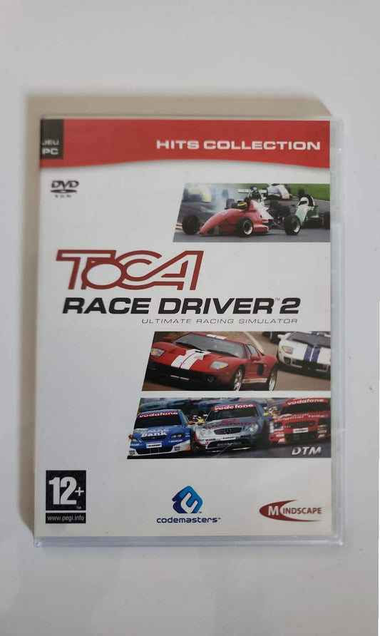 TOCA Race Driver 2 – Jeu PC DVD-ROM Occasion – Simulation Course Automobile – Codemasters – Windows