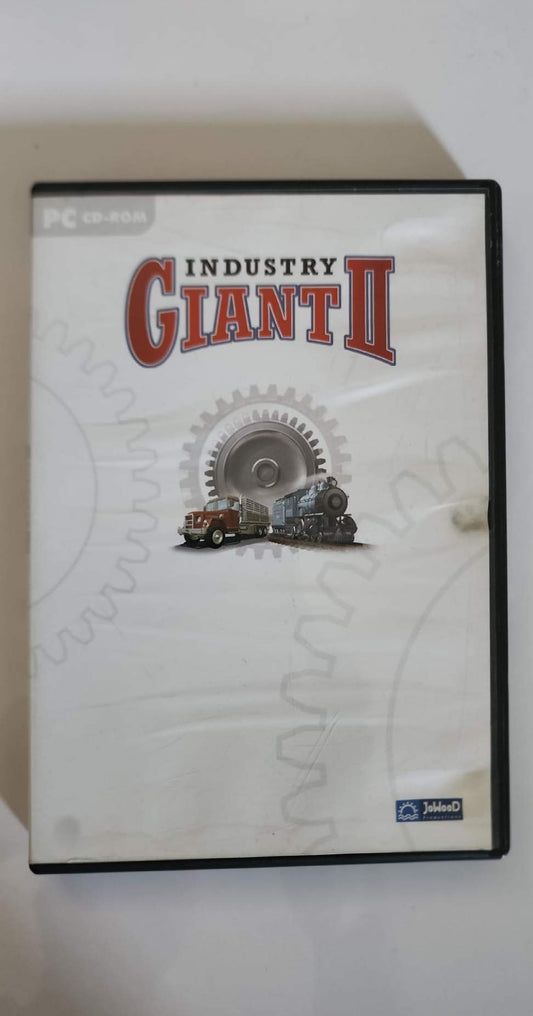 Industry Giant II – Jeu PC CD-ROM Occasion – Simulation Gestion Économique – JoWooD – Version Française
