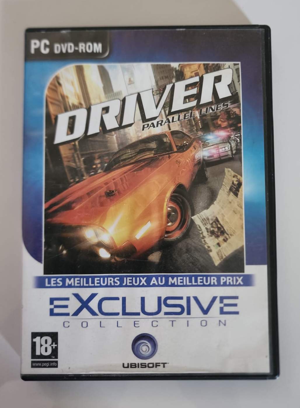Driver : Parallel Lines – Jeu PC DVD-ROM – Action Conduite Open World – Ubisoft – Version Française