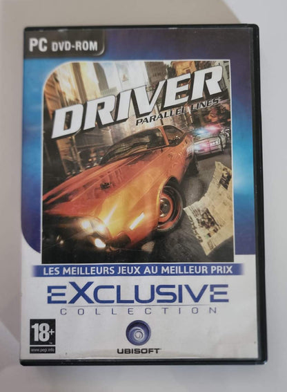 Driver : Parallel Lines – Jeu PC DVD-ROM Occasion – Action Conduite Open World – Ubisoft – Version Française