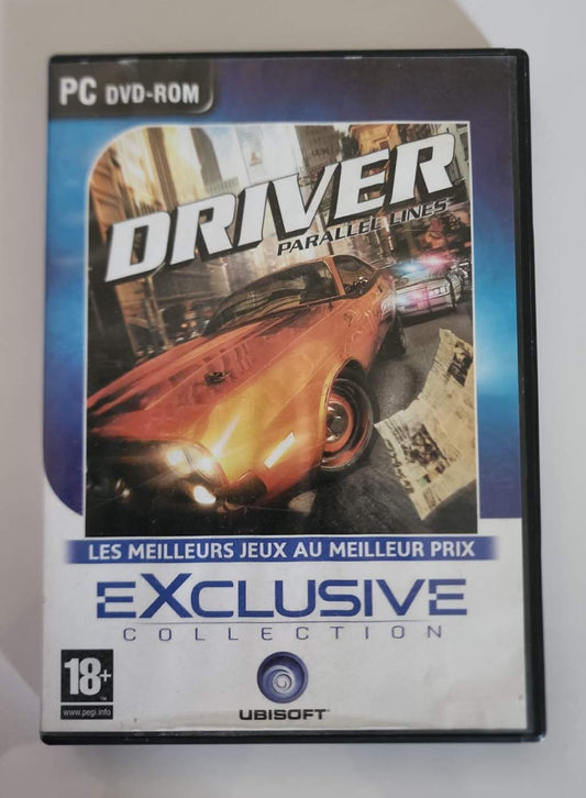 Driver : Parallel Lines – Jeu PC DVD-ROM Occasion – Action Conduite Open World – Ubisoft – Version Française