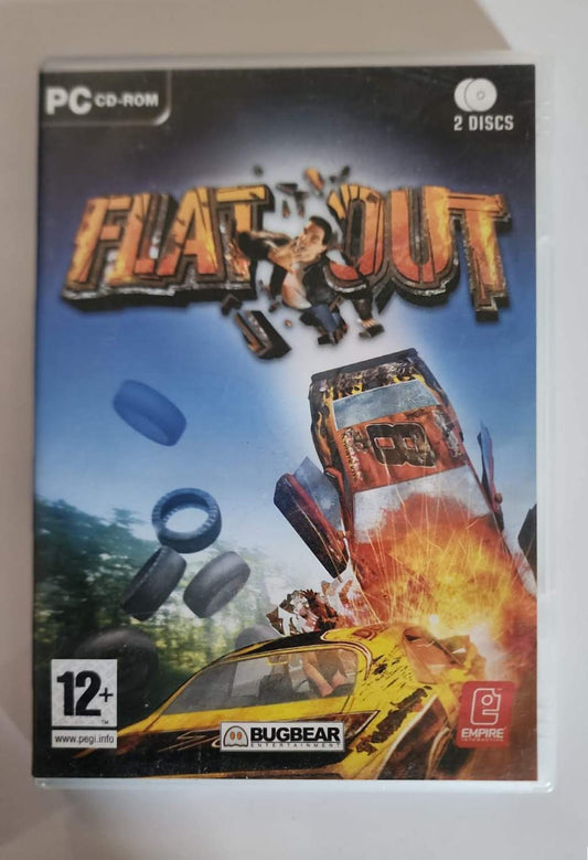 FlatOut – Jeu PC CD-ROM Occasion – Course Destruction Crash Racing – Empire Interactive – Version Française