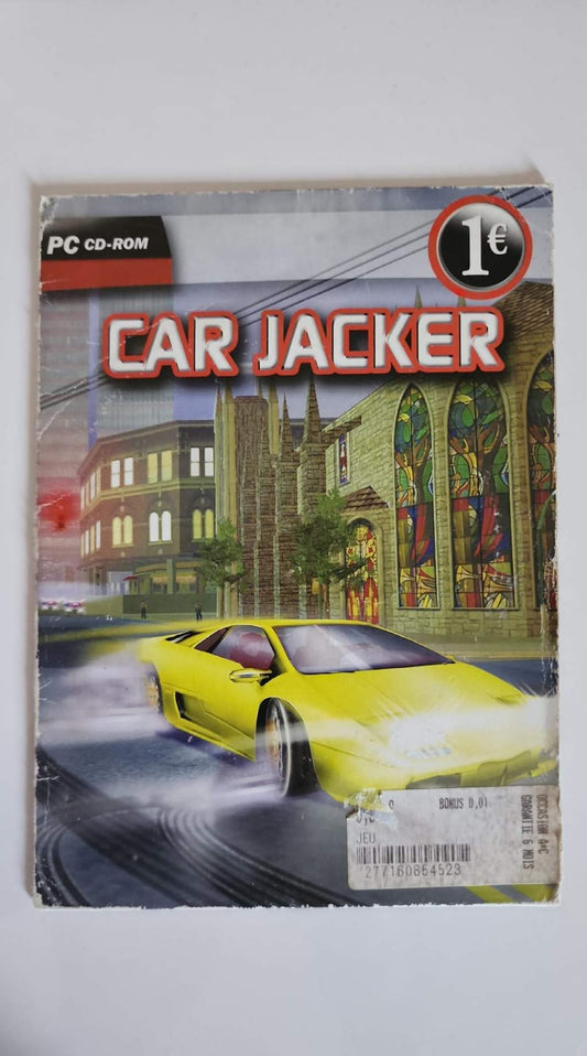 Car Jacker – Jeu PC CD-ROM Occasion – Action Crime Open World – Micro Application – Version Française