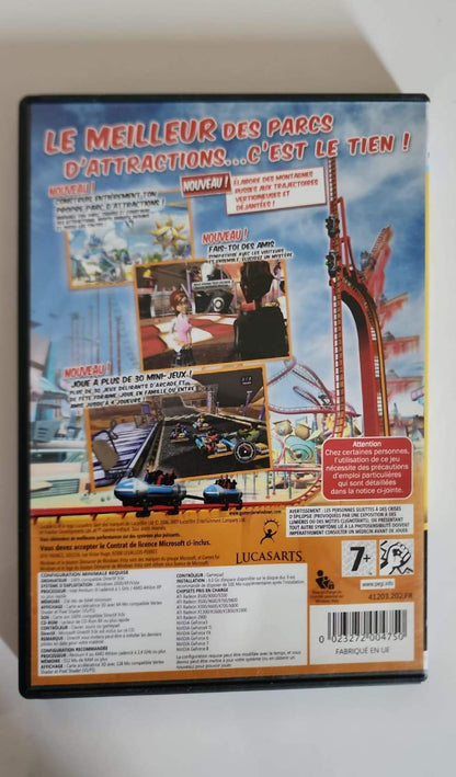 Thrillville : Le Parc en Folie – Jeu PC CD-ROM Occasion – Simulation Parc d’Attractions – LucasArts – Version Française