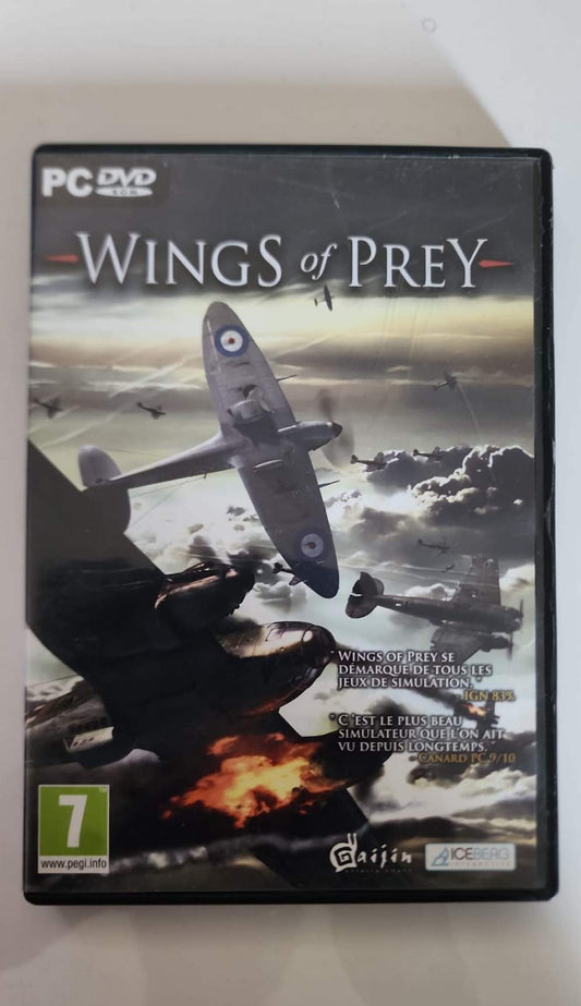 Wings of Prey – Jeu PC DVD-ROM Occasion – Simulation Combat Aérien WW2 – Gaijin Entertainment – Version Française