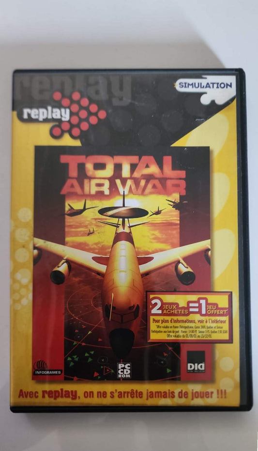 Total Air War – Jeu PC CD-ROM – Simulation Combat Aérien – Infogrames – Version Française