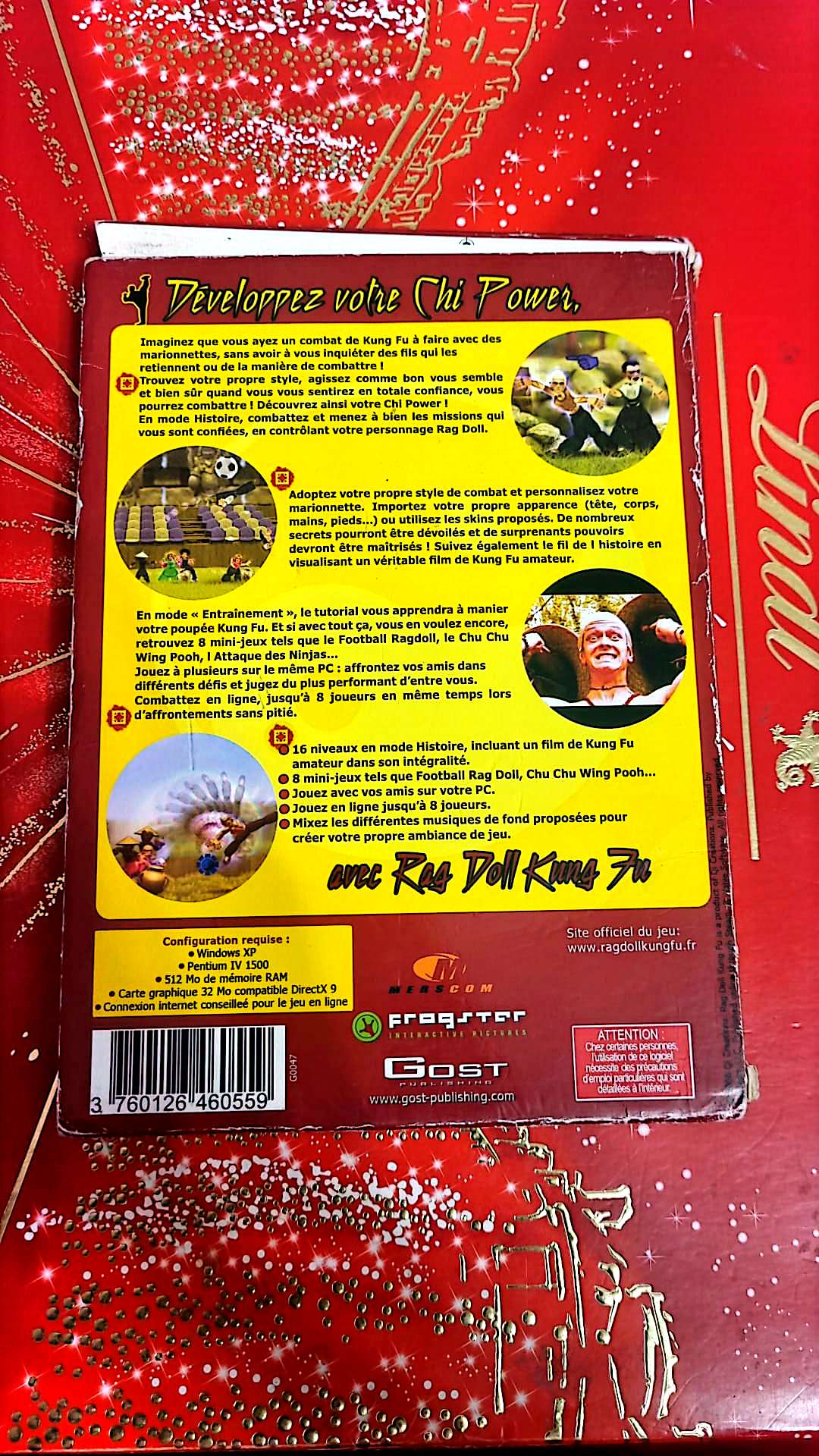 Jeu vidéo PC : rag doll kung fu jeu PC