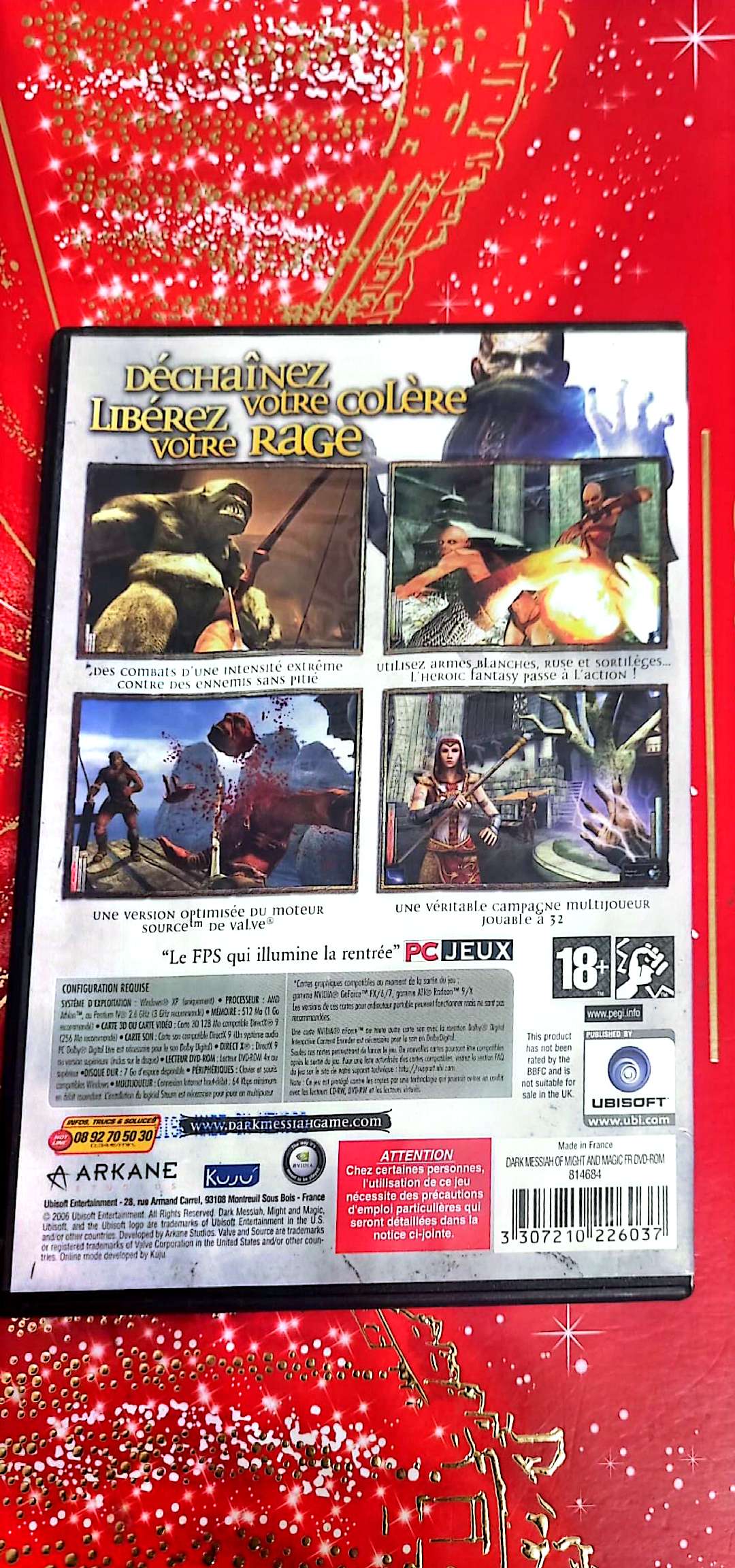 Jeu vidéo PC : dark messiah of might and magic jeu PC