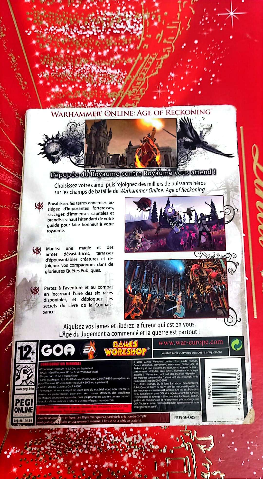 Jeu vidéo PC : warhammer online age of reckoning jeu PC