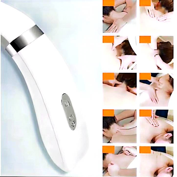 Masseur Cervical Intelligent Chauffant – Soulage Douleurs au Cou et Trapèzes – Électrostimulation, Chaleur, Léger et Rechargeable – Livraison Rapide 🇫🇷 – neuf