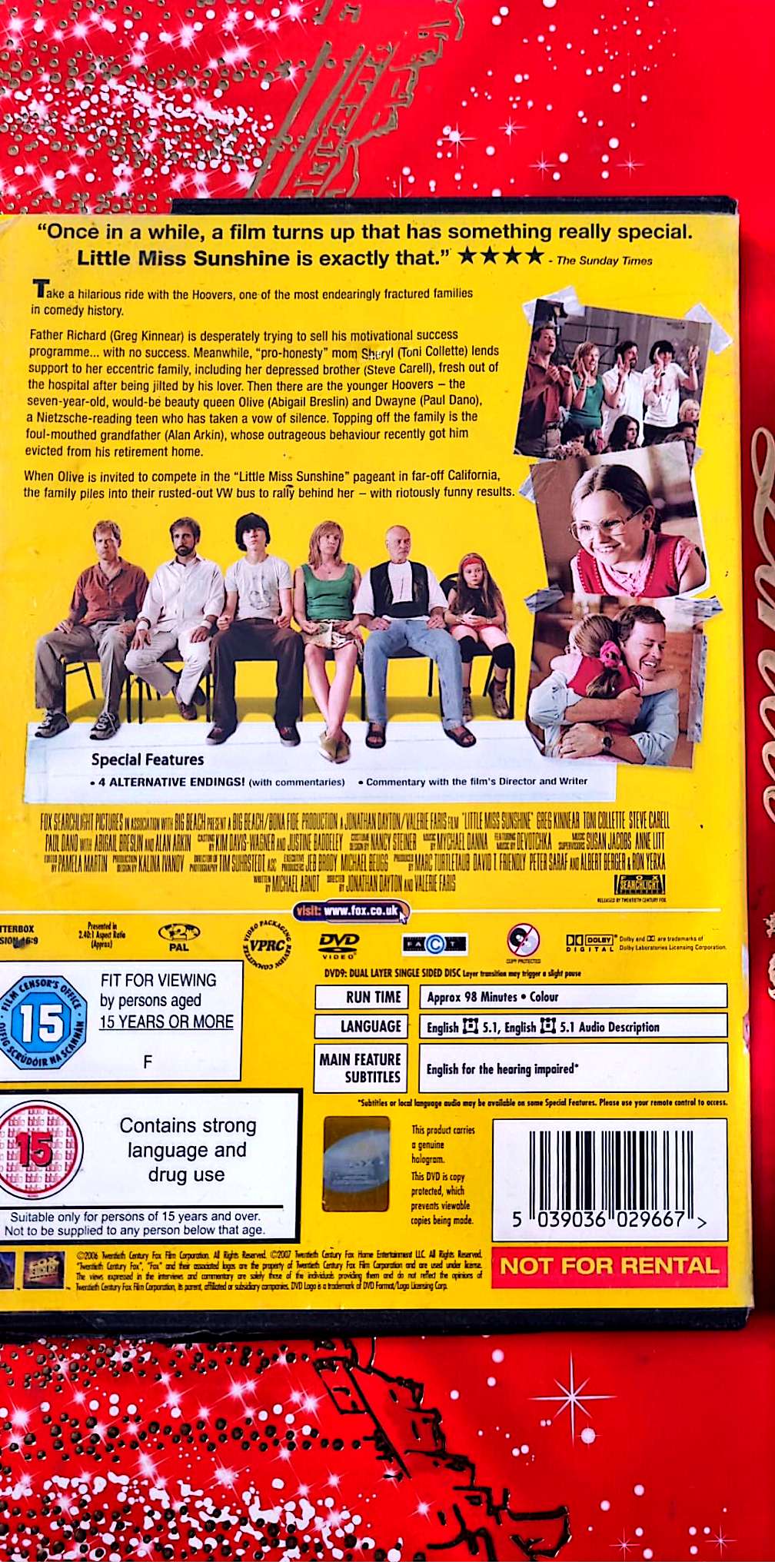 DVD : little miss sunshine