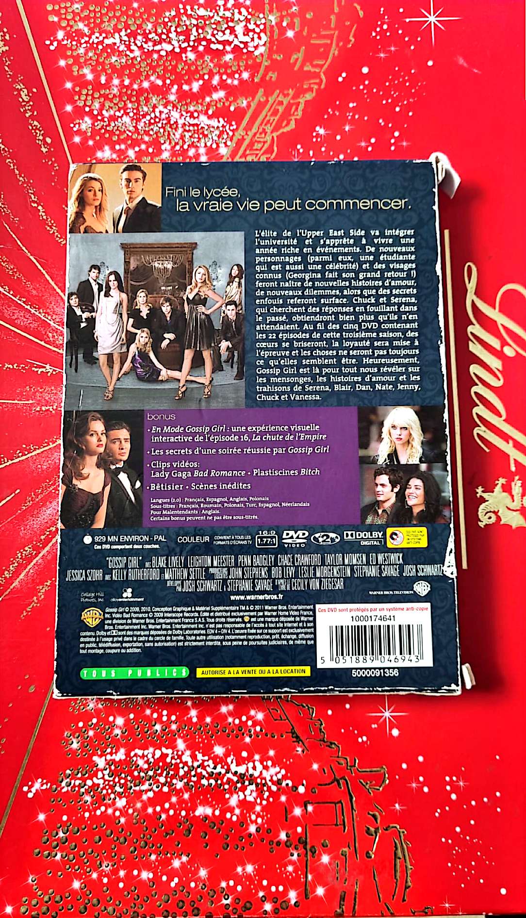 DVD : Gossip girl l'intégralité de la troisième saison