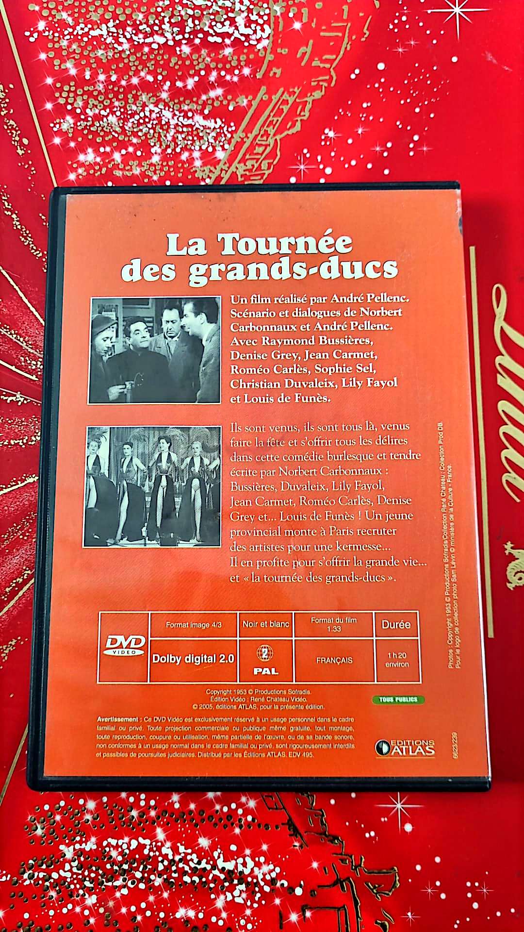 DVD Louis de Funès irrésistible la tournée des grands ducs Par blasp