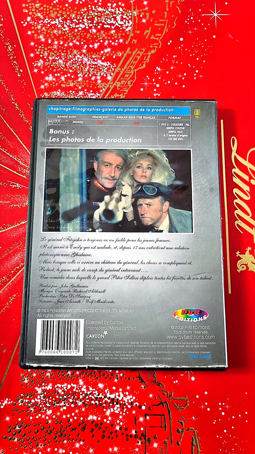 DVD les femmes du Général peter sellers