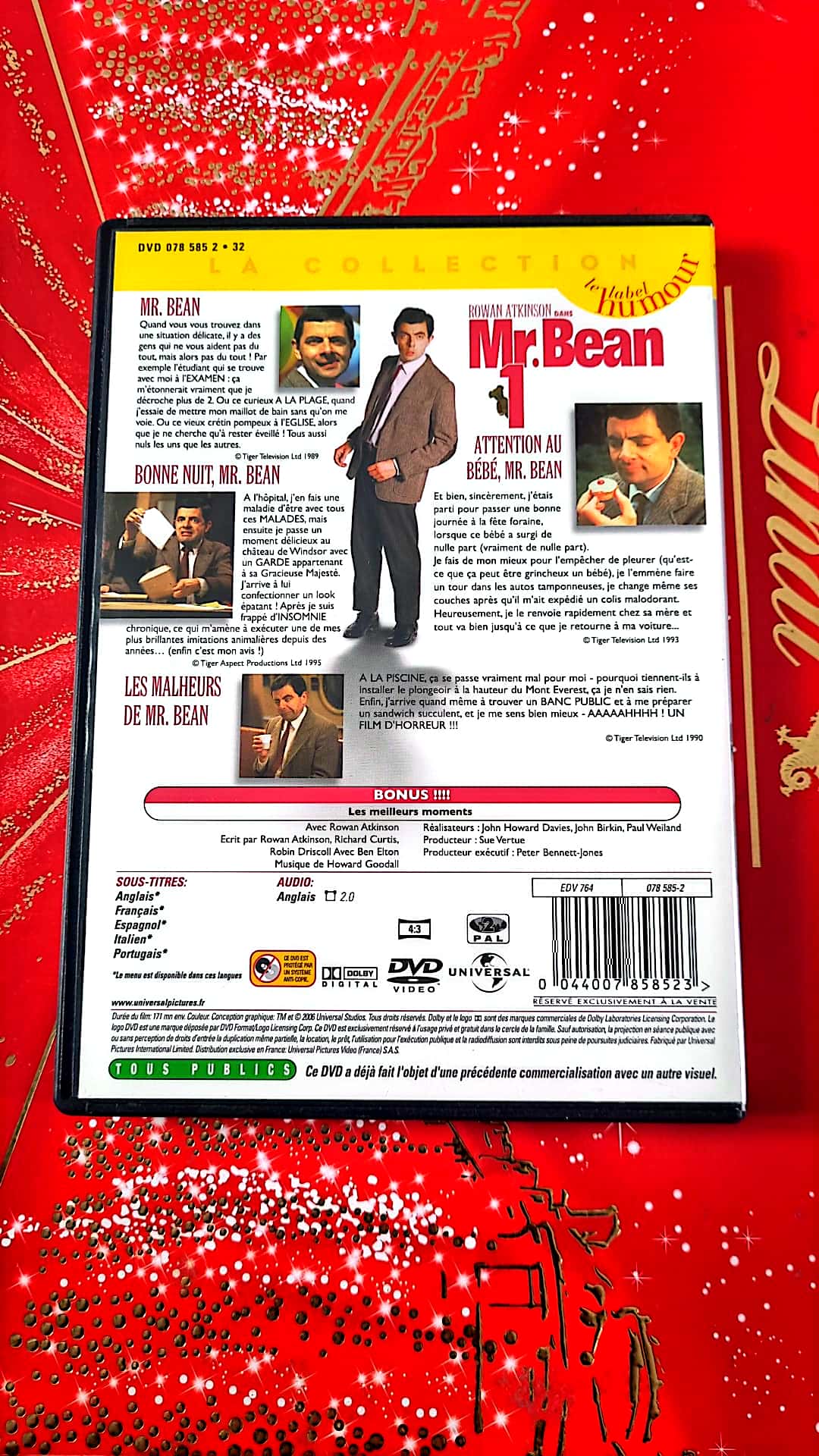 DVD Rowan Atkinson dans Mr bean 1