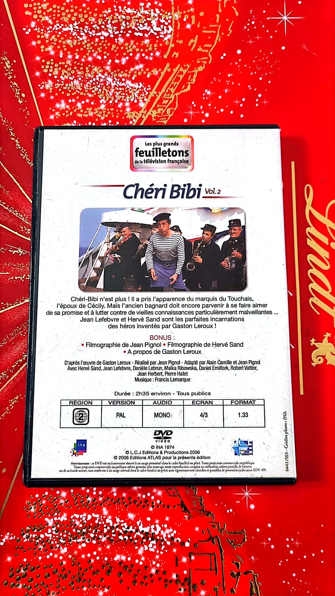 DVD les plus grands feuilletons chéri bibi vol2