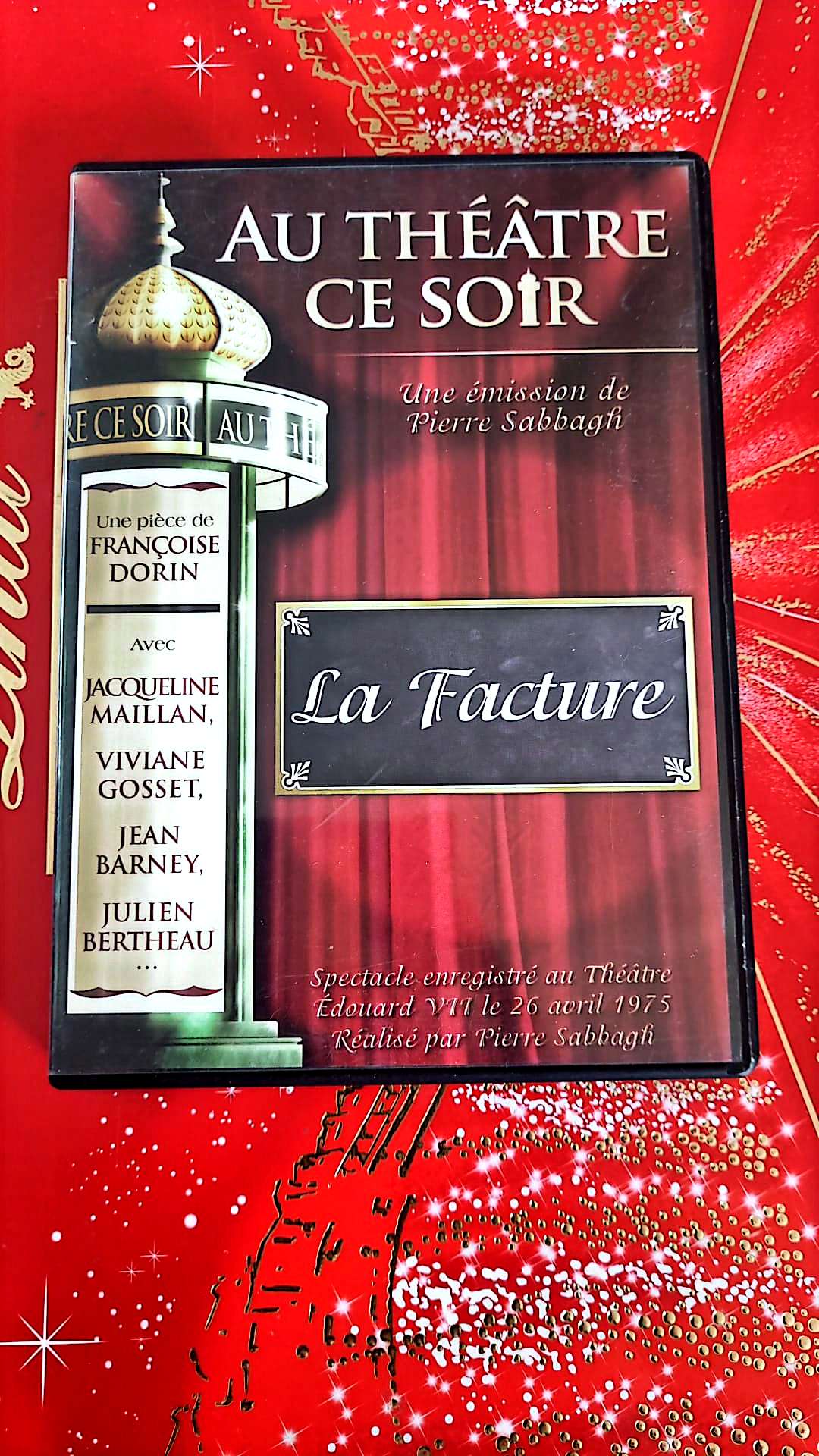Dvd Au Théâtre Ce Soir La Facture