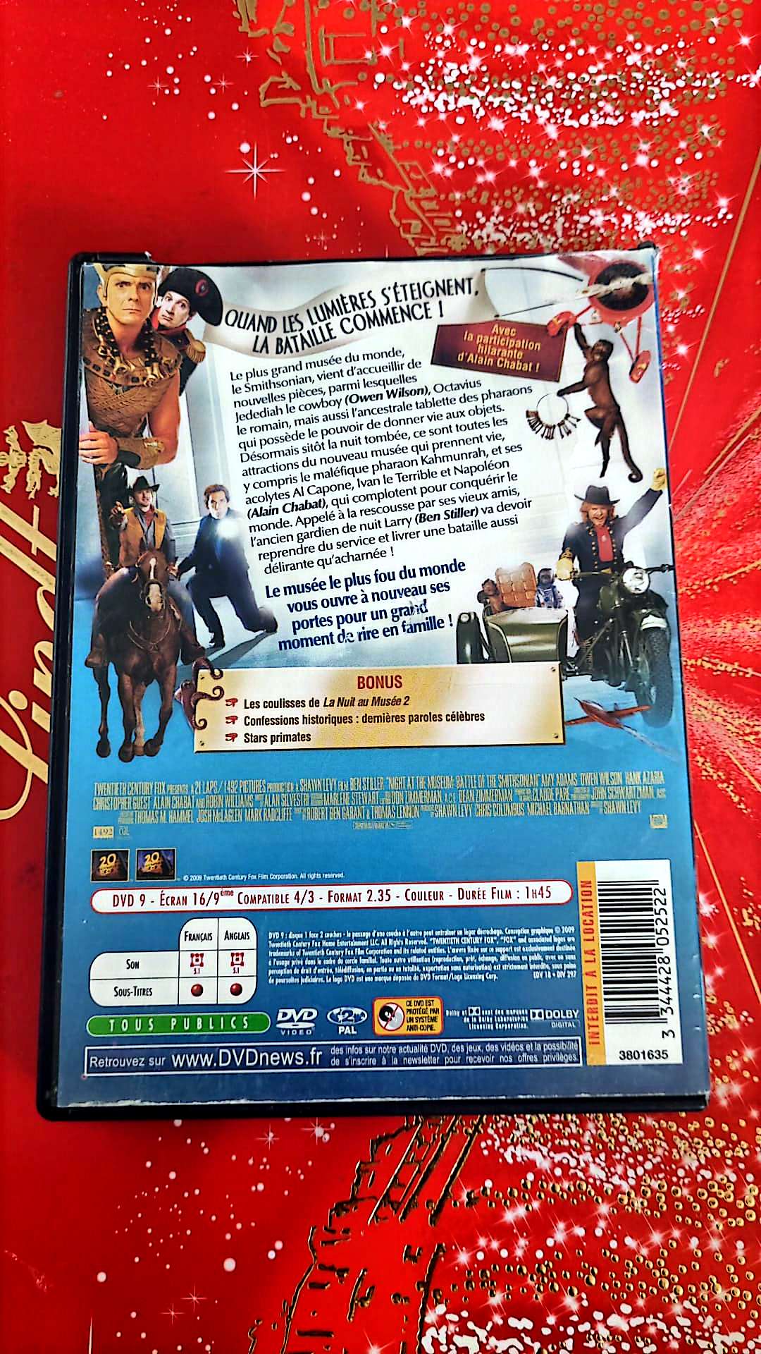 Dvd La Nuit Au Musée 2